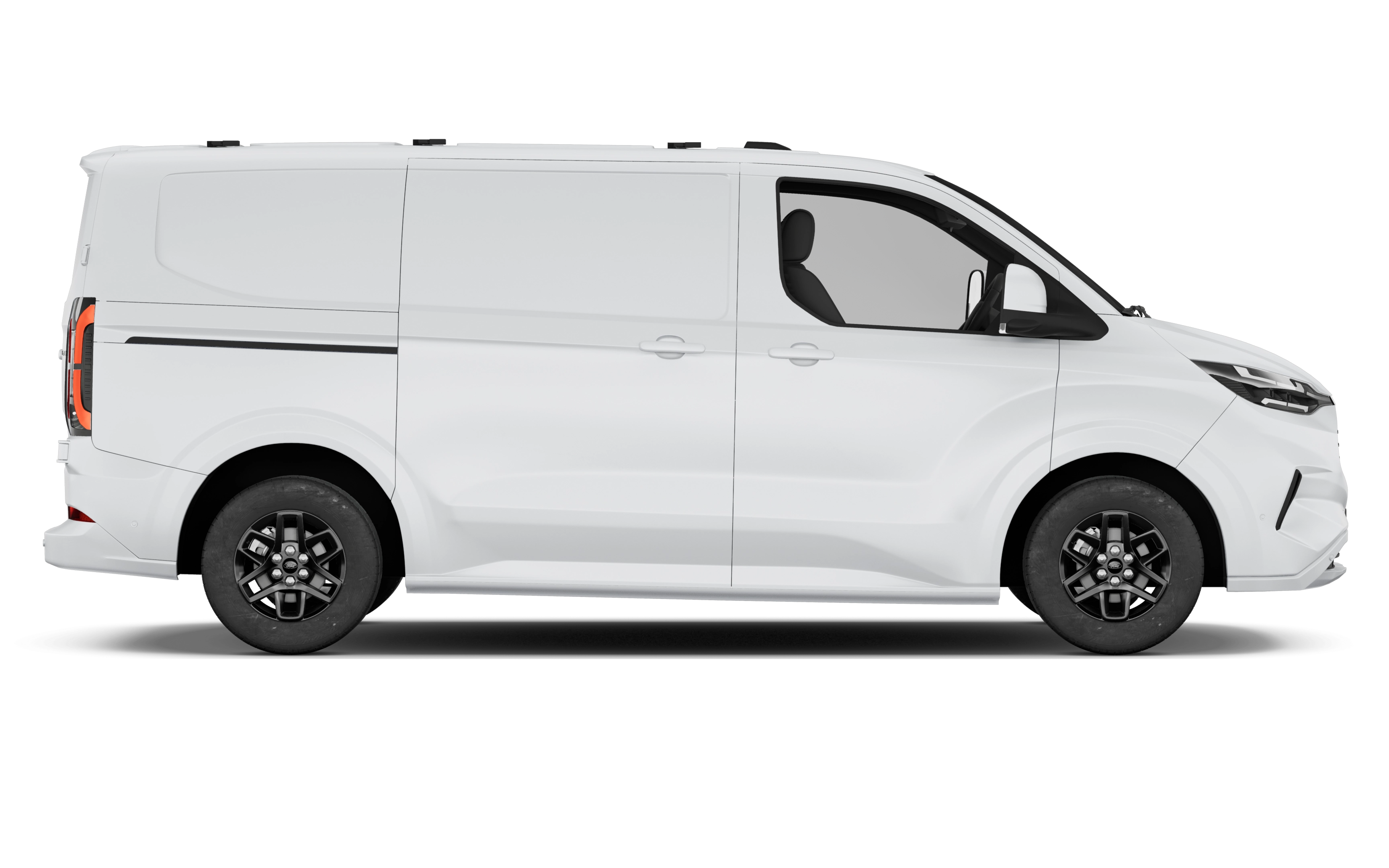 Ford e-transit custom 320 l1 rwd 100kw 65kwh h1 double cab van trend auto