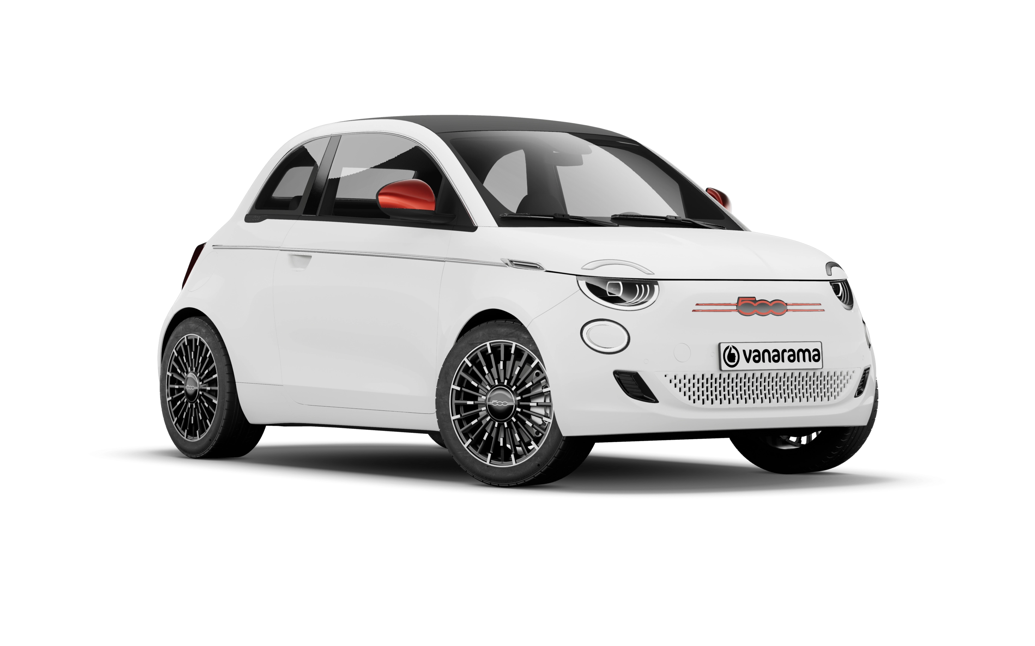 Fiat 500 electric cabrio 87kw red 42kwh 2 doors auto
