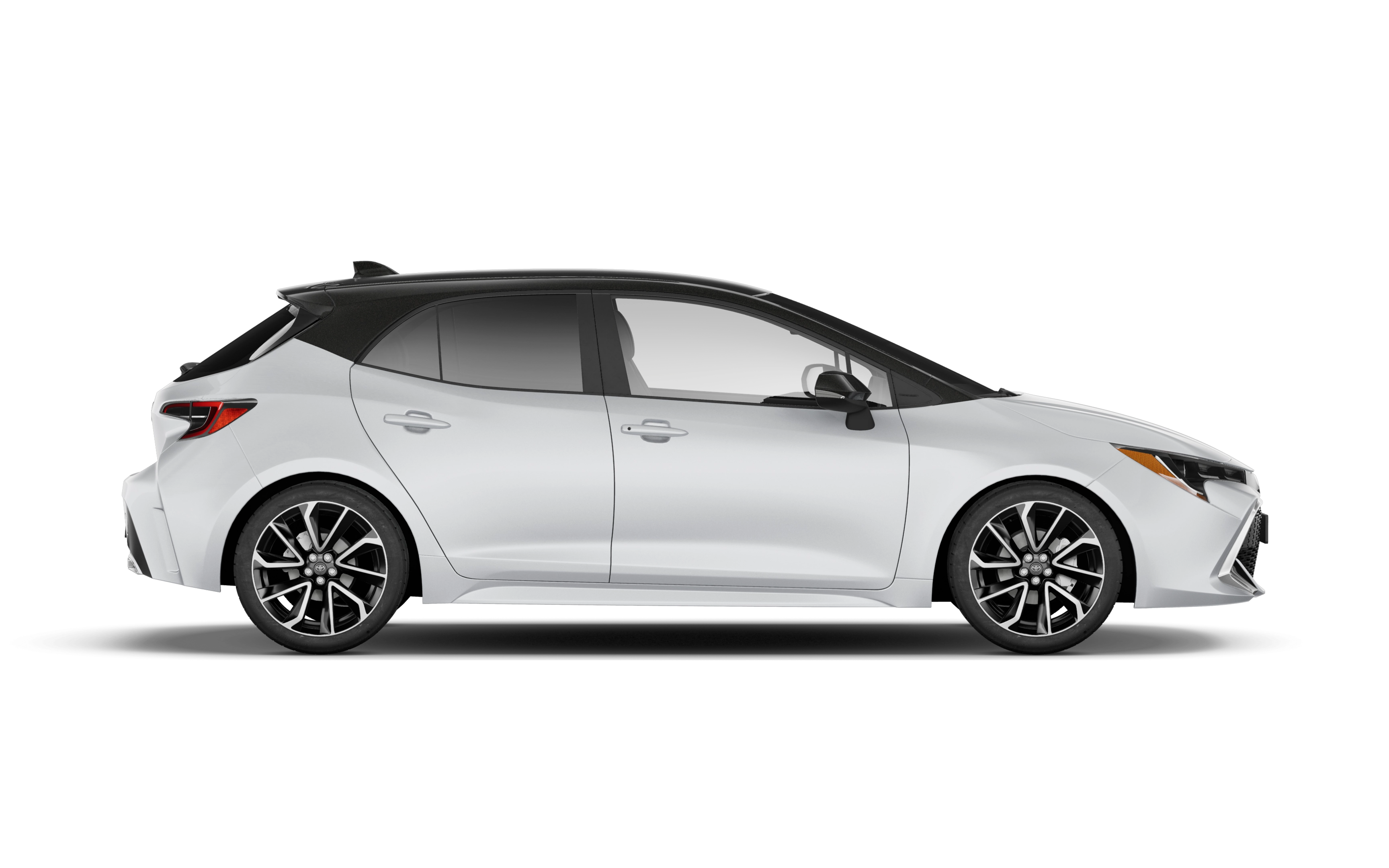 Toyota corolla hatchback 1.8 hybrid excel 5 doors cvt [bi-tone]