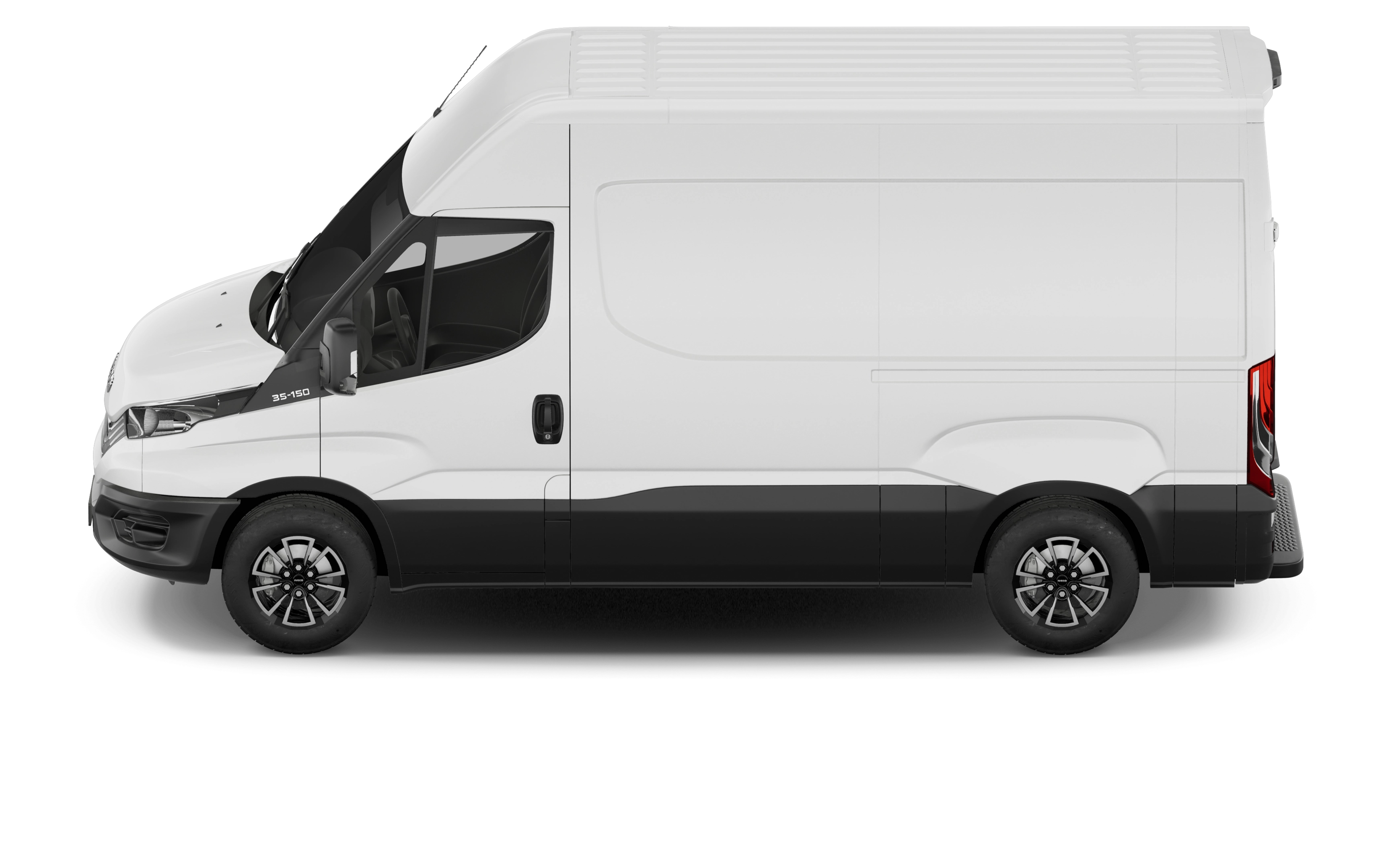 Iveco edaily 35s14 electric 140kw 74kwh extra high/rf van 3520l wb auto [22kw]